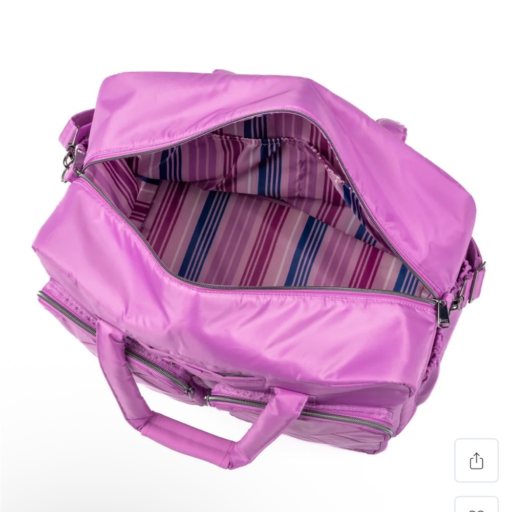 NWT Lug Drifter 2 Duffel Bag in Açaí Berry - Picture 8 of 10